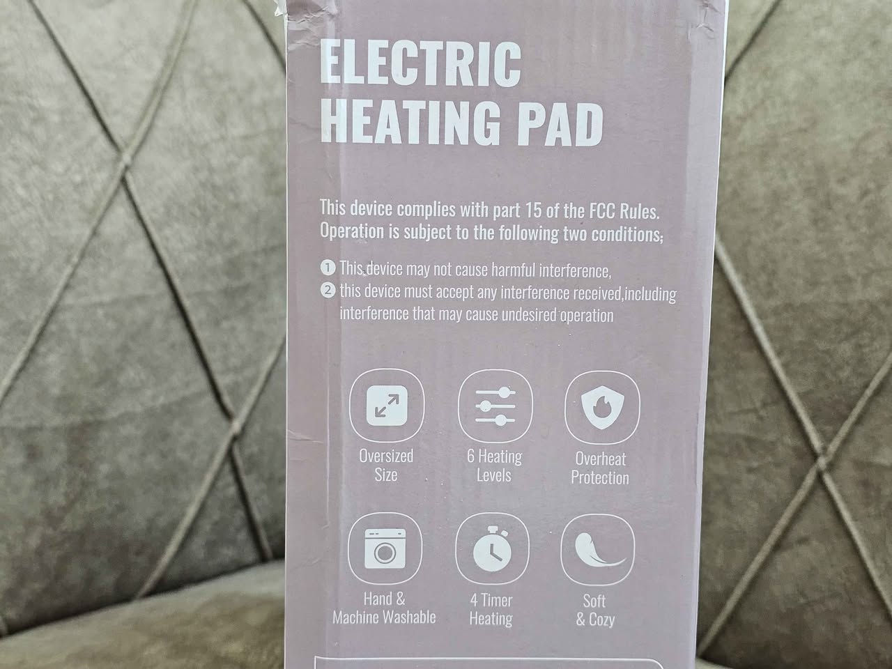 لەگەڵ فەرشی کارەبایی کۆتایی بەم سەرما بێزارکەرە بهێنە 
قیاسی 50سم بە 100سم
بە دەست و غەسالەش دەشۆردرێت

اقضي على البرد المزعج مع فرش كهربائي
قیاس 50سم في 100سم
تنغسل بايد و غسالة أربيل, العراق


**إذا كنت صاحب هذا الإعلان وتريد حذفه لأي سبب، رجاءا أرسل رسالة إلى الدعم الفني**