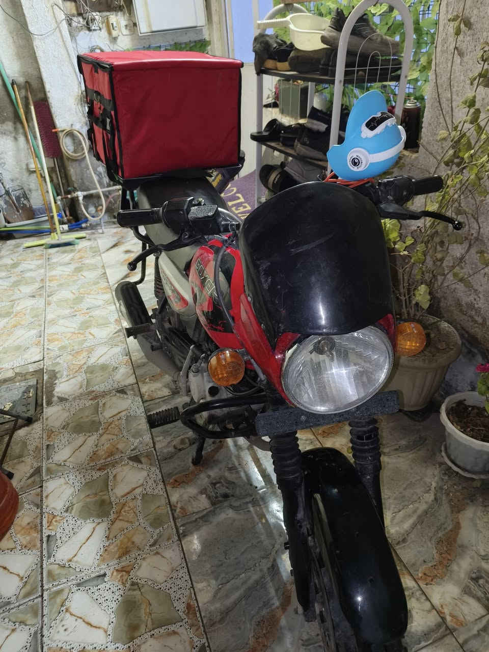 سلام عليكم دراجه بوكسر للبيع موديل 2023 مكينه مفتوحه ادامه فقط و حالياً نقصه زنجيل بس و دراجه ابد ما موكفتني بشارع مكينه تخبل  بدون اوراق اكفلك شرعيات سعر دراجه 950وبيه مجال بسيط حك جيه
تواصل *********** واتساب
