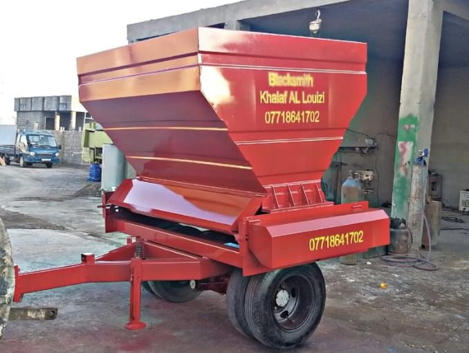 #معمل حدادة #خلف_اللويزيفي
        #الموصل 
#ناحية_القيارة
 حيث نصنع
 #المعدات_الزراعية_عالية 
#الجودة لتلبية احتياجات #المزارعين.
منتجاتنا تشمل:
- #محاراث و #آلات_تعديل
         و تسوية #الأرض 
- #معدات_ري و #تسميد
- #آلات_حصاد
 و #تجميع_الحجارة
- #صناعة كافة #المعدات_الزراعية حسب الطلب
لمزيد من #المعلومات، يرجى #الاتصال بنا على:
***********
نحن ملتزمون بدعم 
          #الزراعة_العراقية 
      وتقديم أفضل #الخدمات لعملائنا

خصم #خاص للزبائن عن طريق #صفحة   

              #السراج_المنير
#العراق
#الأنبار
#القائم
        #الزراعة_مستقبل_العراق
