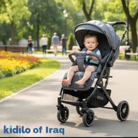 عربة أطفال • كيديلو أصلية • مستخدمة ساعتين