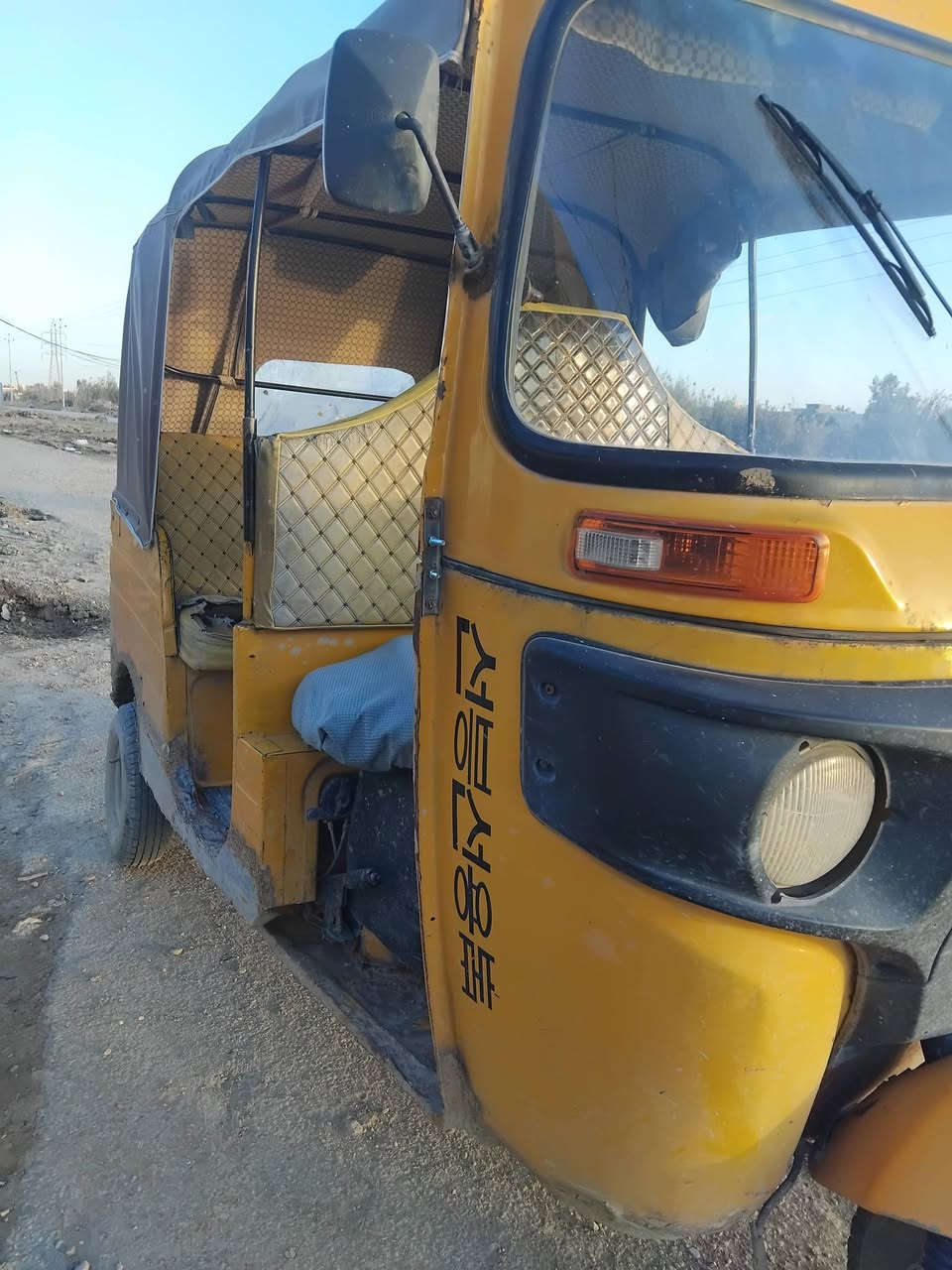 تكتك باجاج للبيع مديل ١٨ مرقمة سنوية  تكتك خير من الله كبل لشارع سعر٤٤٠٠وبيهة مجال للشراية المكان بعقوبة كاطون الرازي رقم الهاتف *********** رجأ رجأ رجأ الي مو شراي لايتصل ولحد يكسر بل حلال كلمن وسعرة بسوك (ولا اتواجد على الفيس) علاء العراقي < صاحب التكتك
