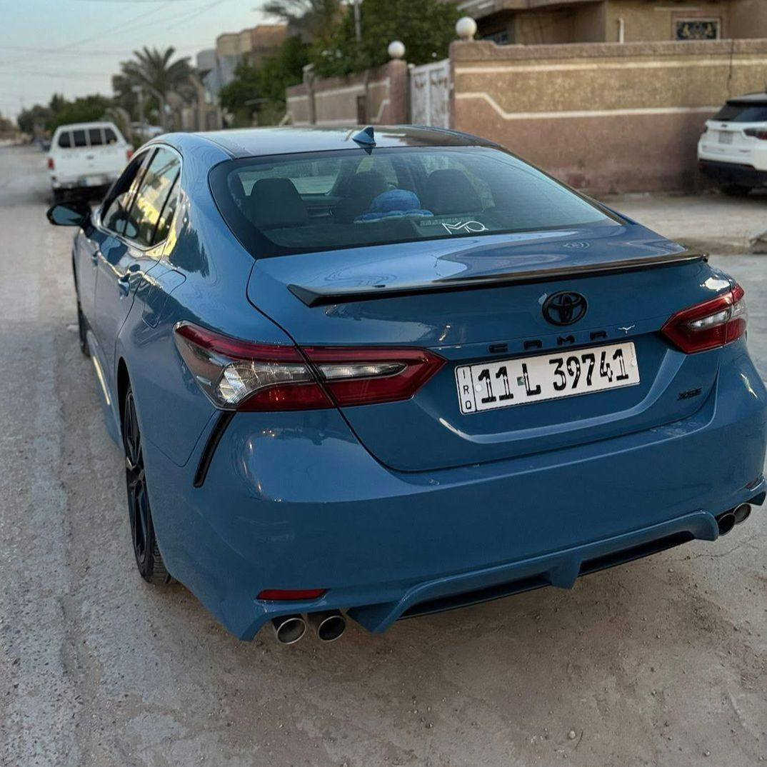 تيوتا كامري 2023 xse
 فول عدا الباوراما  رقم بغداد ب اسمي 
حادث موضح بالصور دعاميه اماميه فقط
 بدون ايرباك بدون دواخل وضيف ع المواصفات 3انضمة قياده
كشنات جلد تدفئه  تشغيل عن بعد  رادار امامي وجانبي
4سلندر 2500
محرك كير واير بشرط مامفتوح 
سيارة حيل نظيفة كلشي عل بلاد جديد 
سنوية هزة كلشي جديد مدفوع لـ
باسمي السنوية بشرط تحويل وغرامـة
سيارة مابيـها دينار مصرف كامل من كل نواحي
 رقم صاحب سيارة ***********
