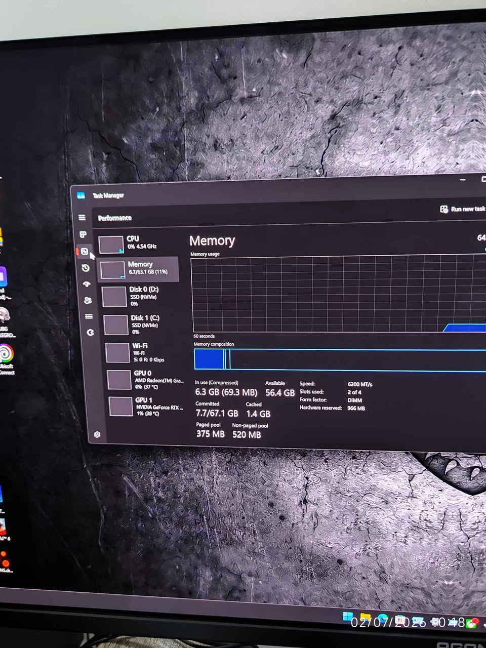 للبيع تجميعة 

MB MSI GAMING PLUS X870 WIFI7

CPU R7 7800X3D

RAM 64GB DDR5 GSKILL TRIDENT 6000HZ

GPU MSI VENTUS 3X 5090 32GB

PSU 1250W SEGOTEP GOLD PLUS 

STORAGE 4TB NVME M2

CASE COOLER MASTER MID TOWER 

السعر 
7
 مليون

*********** وتساب
السعر 8 مليون كركوك, العراق
