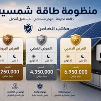 ٣ عروض • منظومة شمسية • يو بي اس