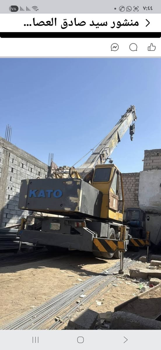 السلام عليكم
كرين نيسان 20 طن
ثلاث سلايت موديل 1984
جاهز للعمل
ماطور رفع جيد جدا مكينه كير اكسل الكل نضيف
مكاني البصره
السعر 235 ورقه فئة 100 دولار
 ***********   ***********
وسلامي الى الجميع
