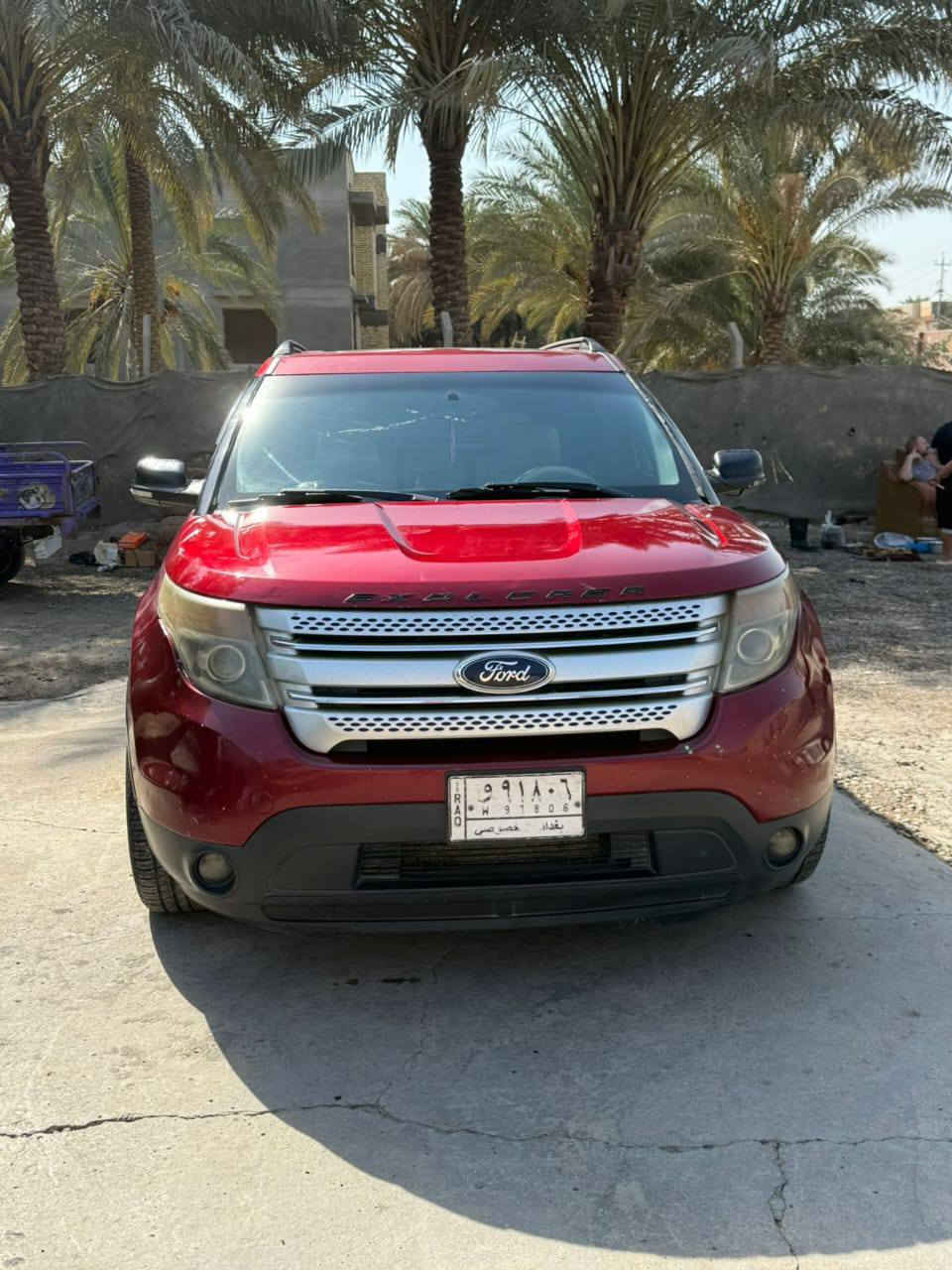 للبيع فورد اكسبلور موديل 2013
مواصفات  XLT معروفه فول مواصفات 
1: بانوراما فتحتين 
2: شاشه كبيره كامره دواره 
3: ٣ قطع تبريد ثلج 🥶
4: حساسات إمامي خلفي 
5: كشنات كهرباء 
6: جام اوتو 
7: كشنات تدفئه تبريد 
8:لايت اوتو 
9: سبعه راكب 
10: محرك 3600 وكير كفاله 
11: جنطه كهرباء وشفط 
12: اربع وضعيات قياده 
وردادرات 
هواي مواصفات بعد وصور الحادث مرفقه بالصور (4 قطع صبغ فقط ) 
السياره رقمه بغداد 
السعر 122 وبيه مجال مكاني بابل 
الرقم ( ***********)
