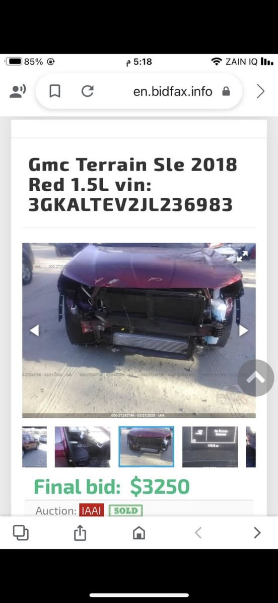 السلام عليكم جمسي تيران موديل ٢٠١٨ مكينه١٥٠٠تيربو  ١٤٥ وبيه مجال بيه جمالخ اليمن واليسر رش بدون معجون اثر اشخوط


**إذا كنت صاحب هذا الإعلان وتريد حذفه لأي سبب، رجاءا أرسل رسالة إلى الدعم الفني**