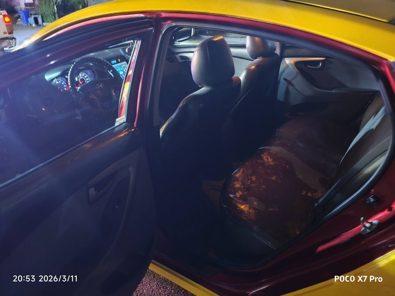 السلام عليكم النترا 2015
وارد امريكي حاتثها جاملغ خلفي 
سيارة جاهزه كبل للشارع
سنويه بسمي ماصاقطه
عنواني بغداد الشعله
رقمي ***********
