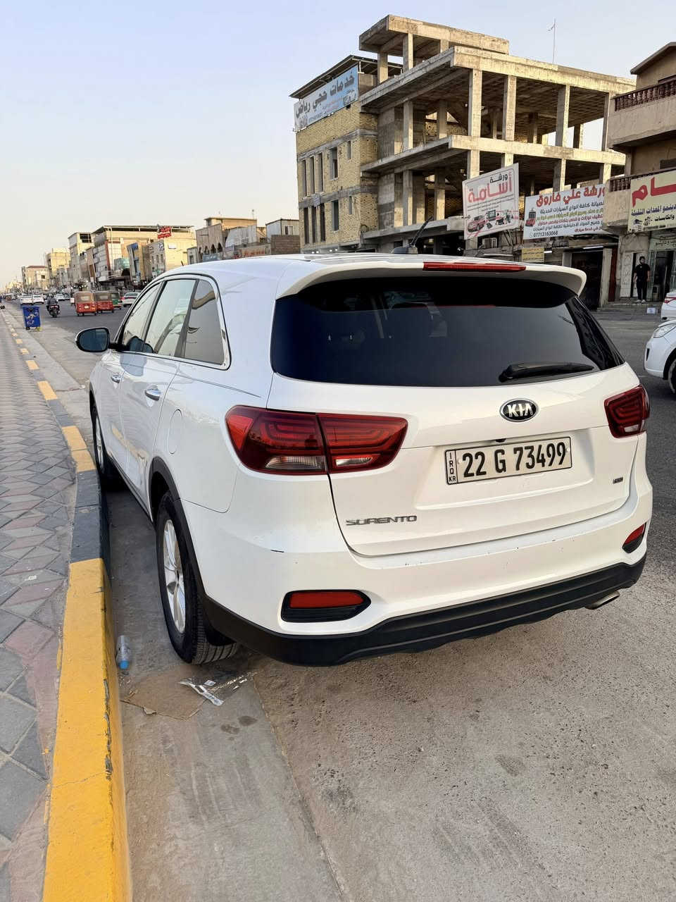 كيا سورنتو 2020 وارد امريكي بيها قطعتين الجاملغ مبدل والبنيد صبغ على كد الضربه صور الحادث موجوده رقم اربيل انكليزي صور الحادث بالمنشور وسونار موجود 
مكينه 4 سلندر 7 راكب السياره جديده عنوانها البصره سعرها 180 

***********
