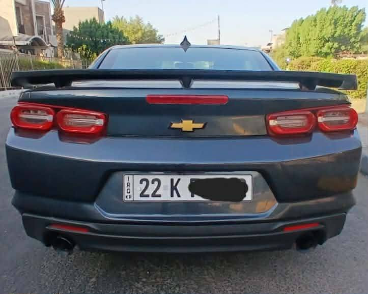 كمارو 2021 رقم اربيل ب اسمي
ماشية 30الف ميل 
محرك 2000توربو سريع واقتصادي 
بصمة تشغيل عن بعد
شاشه وكامره 
شفتات بالستيرن
السيارة جديدة ومابيه نقص
صور الحادث بالمنشور
صبغ جاملغات الاماميه وجزء من الأبواب 
مكان السيارة بغداد جميله
السعر 14500$
***********8
