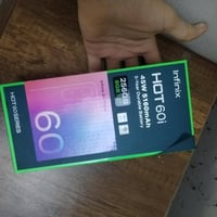 انفنكس هوت 60i • اقل من اسبوع • مع كارتونه وشاحن