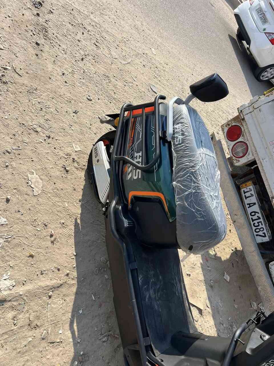 دراجه شحن HIS بعدها جديده مستخدمه 15 يوم رايدها بمليون وبيها مجال بغداد محموديه ***********
