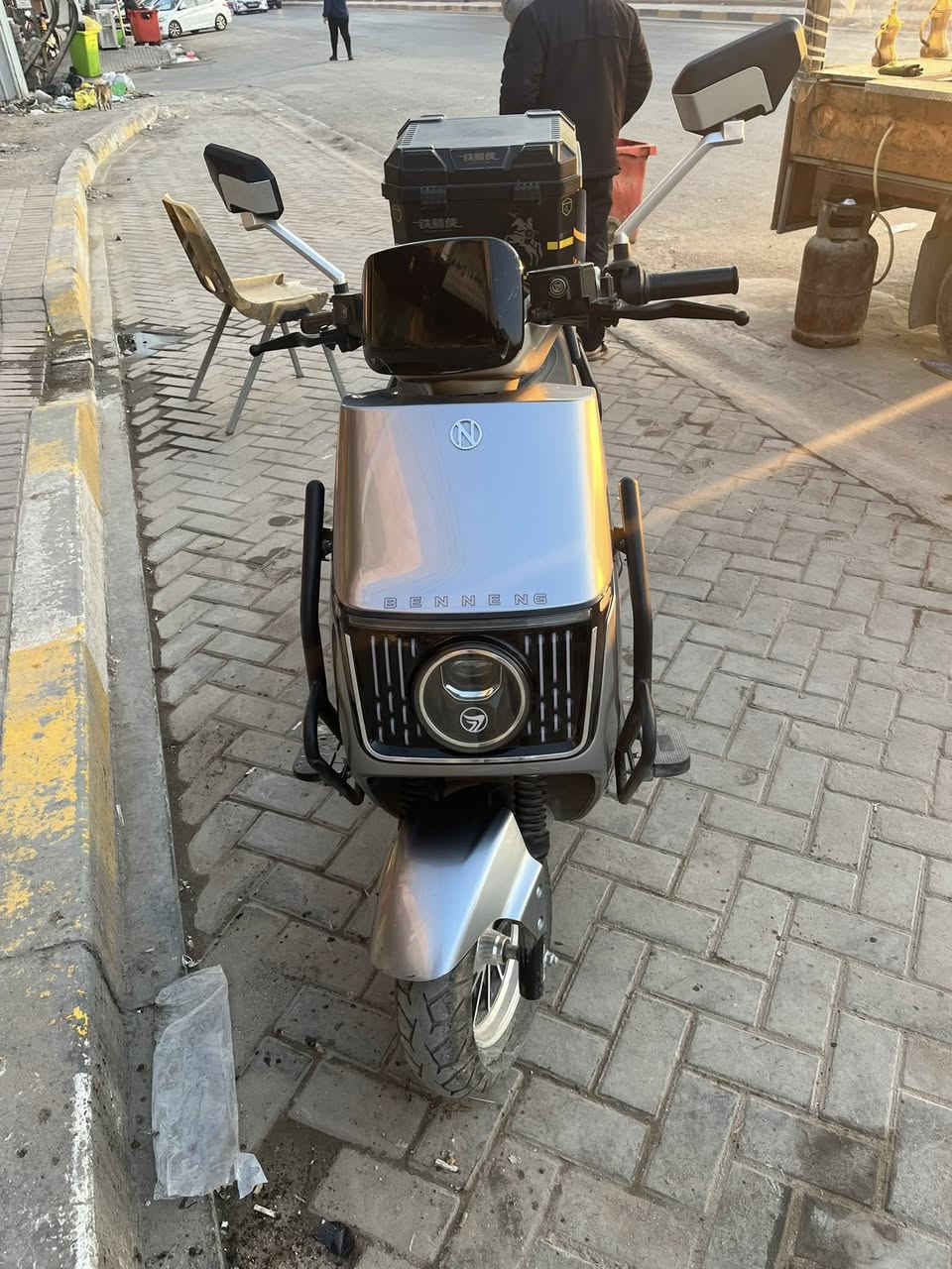 دراجه شحن للبيع نضيفه
السعر ٨٠٠ وبيها مجال 
بغداد العامريه 
***********
