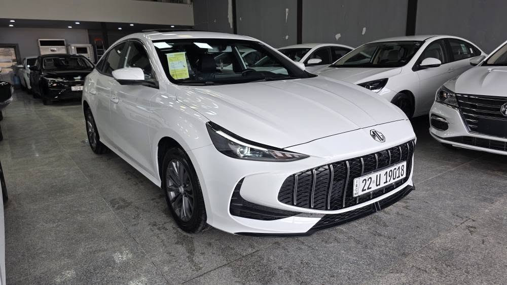 ئێم جی  MG GT 2025 Sport
تەنیا ٤ هەزار ڕۆیشتووە. بێ بۆیاغ.
فول مواصفات.بەصمة.سلاید.برێك کارەبایی.
شاشەو كاميرا.ئاوێنە شەفت. کوشین جلد.
مكان  أربيل.   ١٠٠ متری معرض تۆپ کارس 
سعر 121ورقة   موبایل    *********** أربيل, العراق
