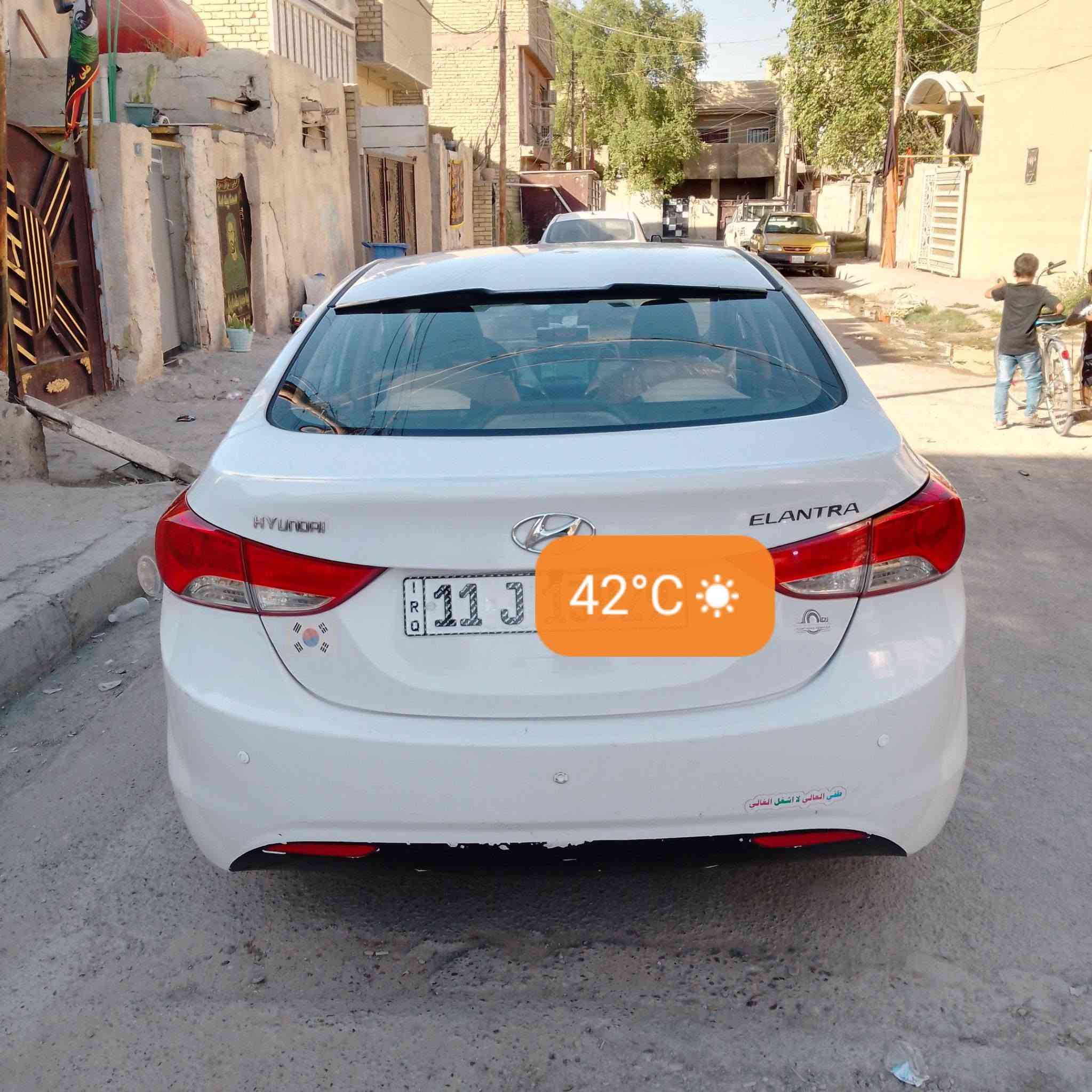 #للجميع السلام عليكم النترا2012خليجي رقم بغداد بسمي مكينه1800بيهه بس دوسه اليمنه تبريد صدر تايرات جديد***********بي واتساب115وبيهه مجال
