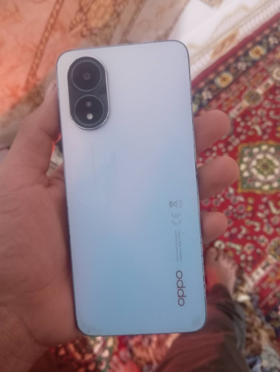 OPPOللبيع ذاكره128 مثل ما موضح كدامك بي كسر بشاشه مكاني ميسان  سعر خاص. ***********
