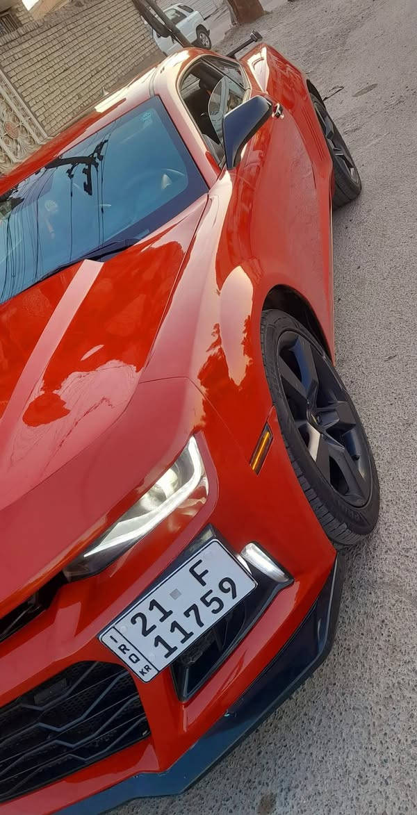 السلام عليكم 
للبيع كامارو . موديل ٢٠١١ محدث ١٨ . ماشيه ١٢٩ الف. رقم سليمانية انكليزي سنوية وهزه جديده . كير ومكينة مكفولات بلاديات ٦ سلندر . مكفولة كفاله عامة من الحادث . بيها صبغ حزام جمالية . تبريد شغال . سلايدروف . اكزوز شغال . سياره حلوه ما ناقصها شي . السعر ٨٢$ ورقه وبيها مجال للشراي 
العنوان بغداد الجديدة 
***********
