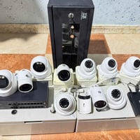 كاميرات مراقبة Dahua شبكية (IP) بدقة 4MP عدد 10 مع السويتشات السلام عل...