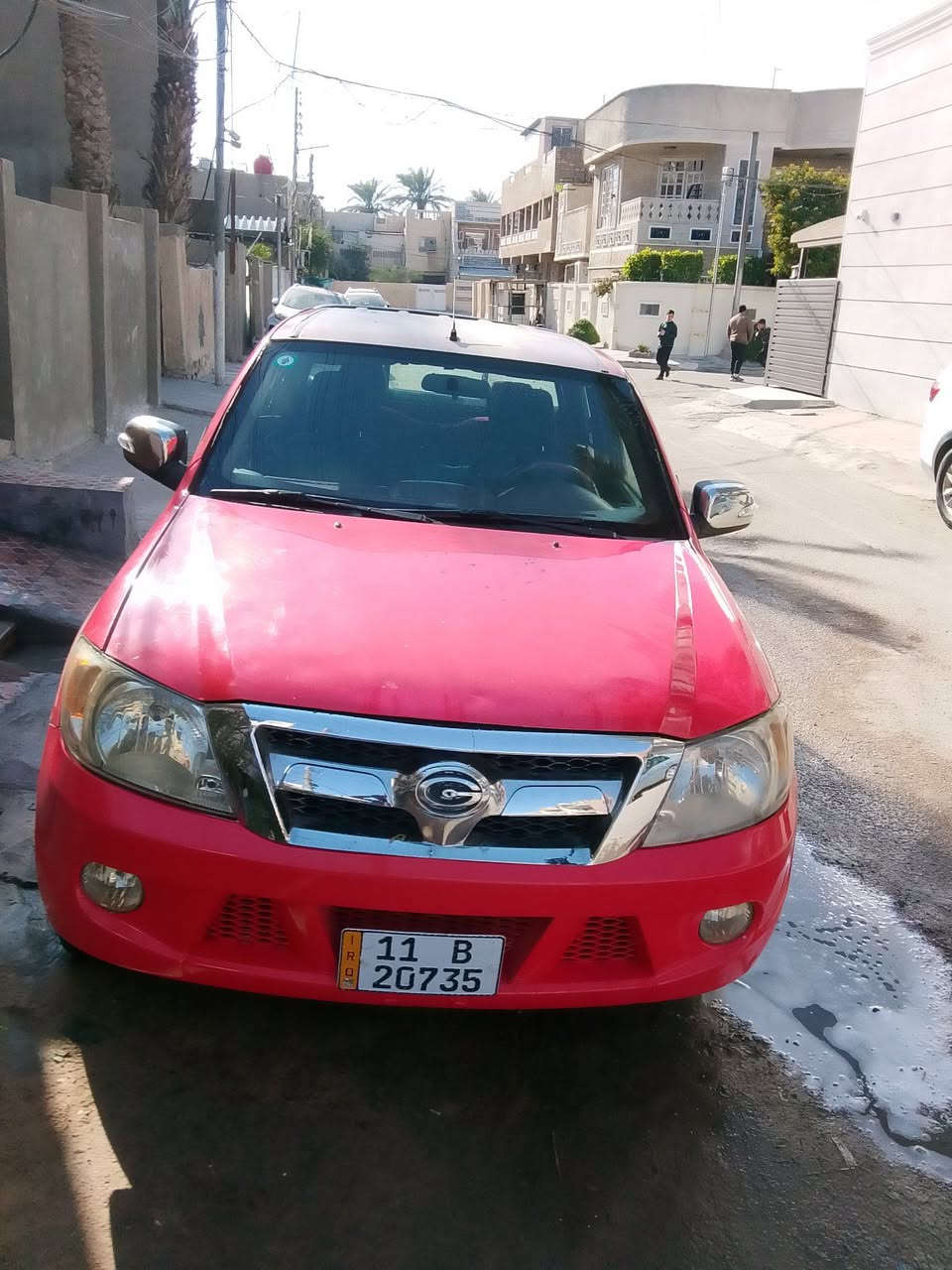 2012 رقم بغداد بسمي
السعر 57 ورقه 
السيارة مشدودلها منضومة غاز يعني غاز وبانزين 
كير محرك تبريد كلها بحاله جيده 
بيها بارد بالجاملغ الايسر فقط 
مكاني بغداد البياع (الشرطه) 

***********

***********
