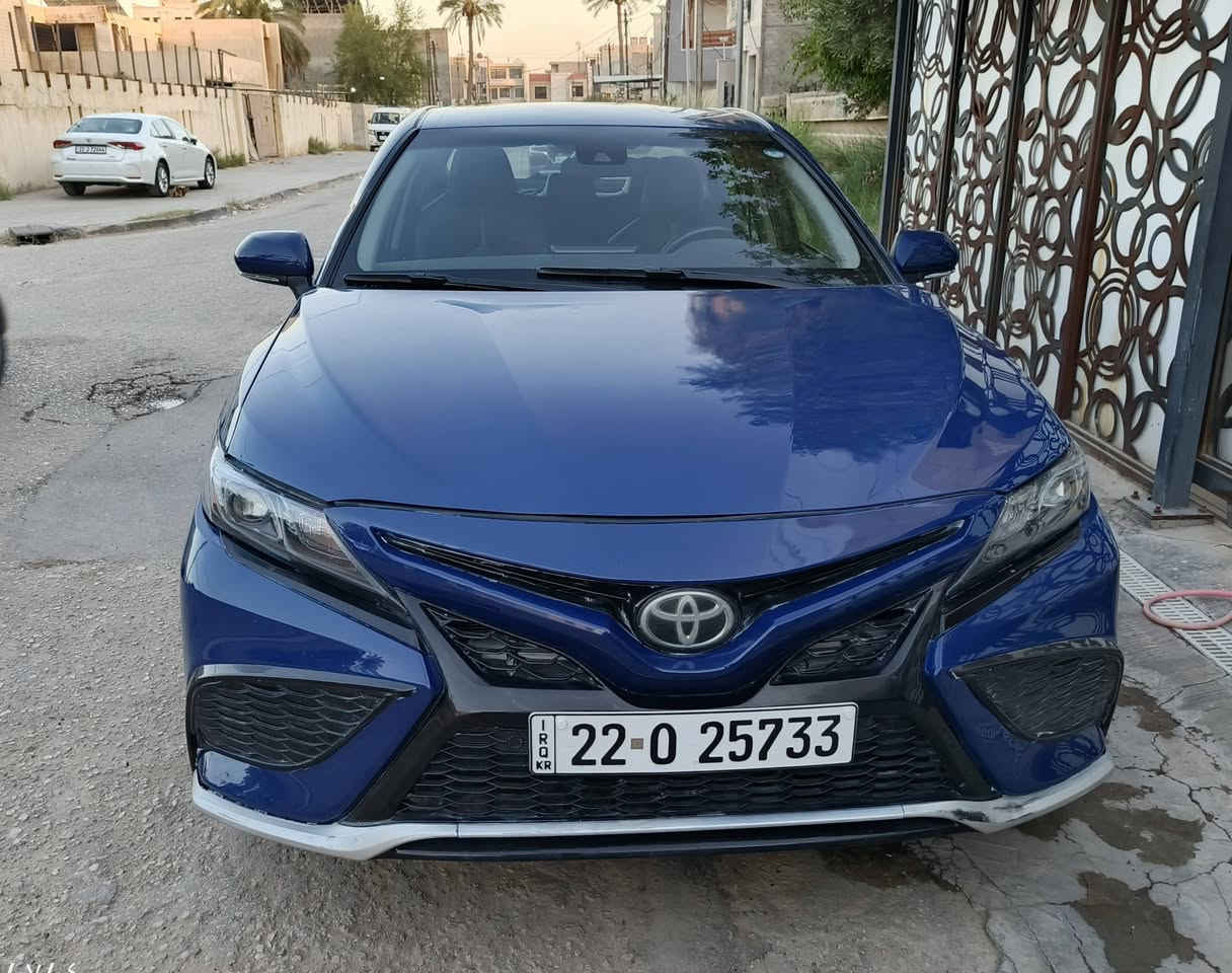 𝐓𝐎𝐘𝐎𝐓𝐀 𝐂𝐀𝐌𝐑𝐘 2024
تويوتا كامري (SE) موديل 2024 
 سيارة دخول جديد فحص وهزة جديد 
رقم اربيل جديد باسمي تحويل ثاني يوم 
اللون : ازرق غير محدد
عداد المسافة : ٣١ الف ميل مشي امريكا 
حجم المحرك : 2.5 ( 4 .سلندر )
شاشة  كبيرة
سويج عدد ٢ 
كاميرا خلفية 
رادار امامي (تحديد مسار)
مانع انزلاق+𝐀𝐁𝐒
3انظمة  (𝐄𝐂𝐎) (𝐍𝐎𝐑𝐌𝐀𝐋)(𝐒𝐏𝐎𝐑𝐓)
تحكيم استيرن+ شفتات استيرن
كشنات جلد ، كشنات كهرباء
مثبت سرعه تفاعلي قيادة اليه 
تحديد مسار  
توقف ذاتي 
سيارة جاهزة من كلشي
ضرر بنيد وجاملغ وباب سكن إرباك ستين وكشن منظومة سستم إرباك
السعر ١٦٢ ورقة وبي مجال للشراي يدلل 
مكاني بغداد حي جامعة للاستفسار الاتصال *********** غير متواجد ع فيس
