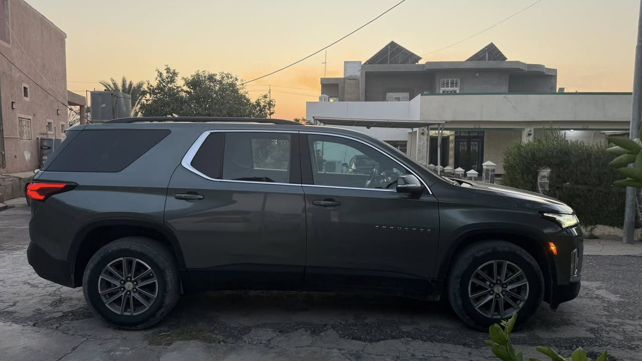 شوفرليت ترافرس موديل 23
رقم اربيل شمالي 
مواصفات LT
شاشة
كامرة خلفية
رادار امامي+خلفي تفاعلي
مثبت سرعة تفاعلي
شاشة اعطال 
تحكمات ستيرن
اوامر صوتية
اوتو ستوب
تحديد مسار
هاند بريك كهربائي 
وضعيات قيادة
مقاعد قماشية
تدفئة مقاعد امامية
مقاعد خلفية سياحية
مكيف 3 قطع
تحكم مكيف امامي منفصل 
تحكم مكيف خلفي 
جنطة كهرباء 
وبعد هواي مواصفات ما ذكرتها

السيارة ماشية 20 الف ميل قابل للزيادة

حادث السيارة بابين جهة السايق و الصور ملحقة
للاستفسار:
***********
***********
