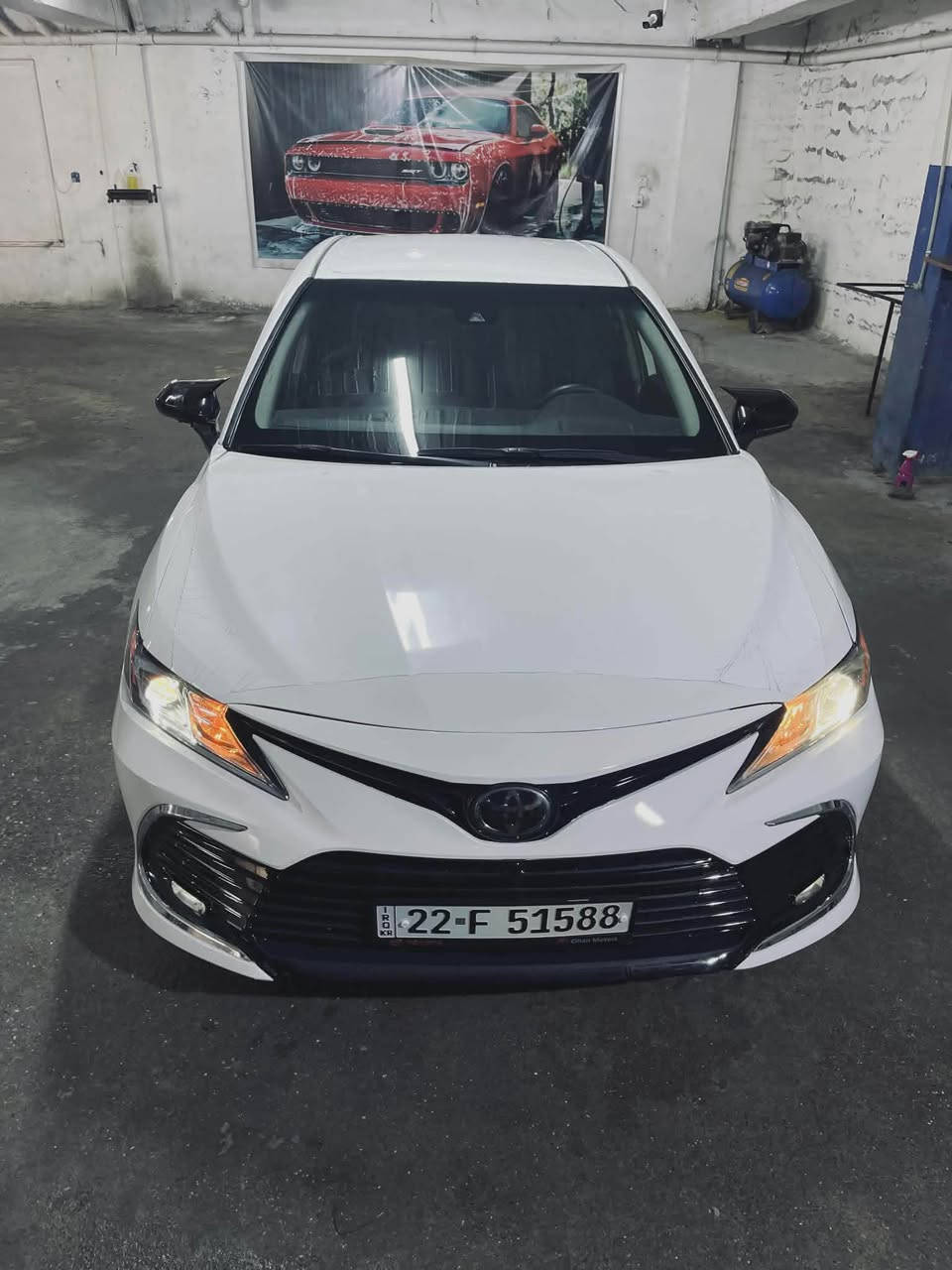 Toyota camrry 2018 
135 معامەلە
مواسەفات LE
5پارچە و بستێکی سبوخە 
کەمەک ناوی گرتوە 
کراوەتە بەسمە 
پشتی کەپسە 
سەیارەکی جوان و بی مەسرەفە 
سەنەوی و رەقەمی نوییە
بە ناوی خۆمانە
ژ.م *********** كويسينجاك, أربيل
