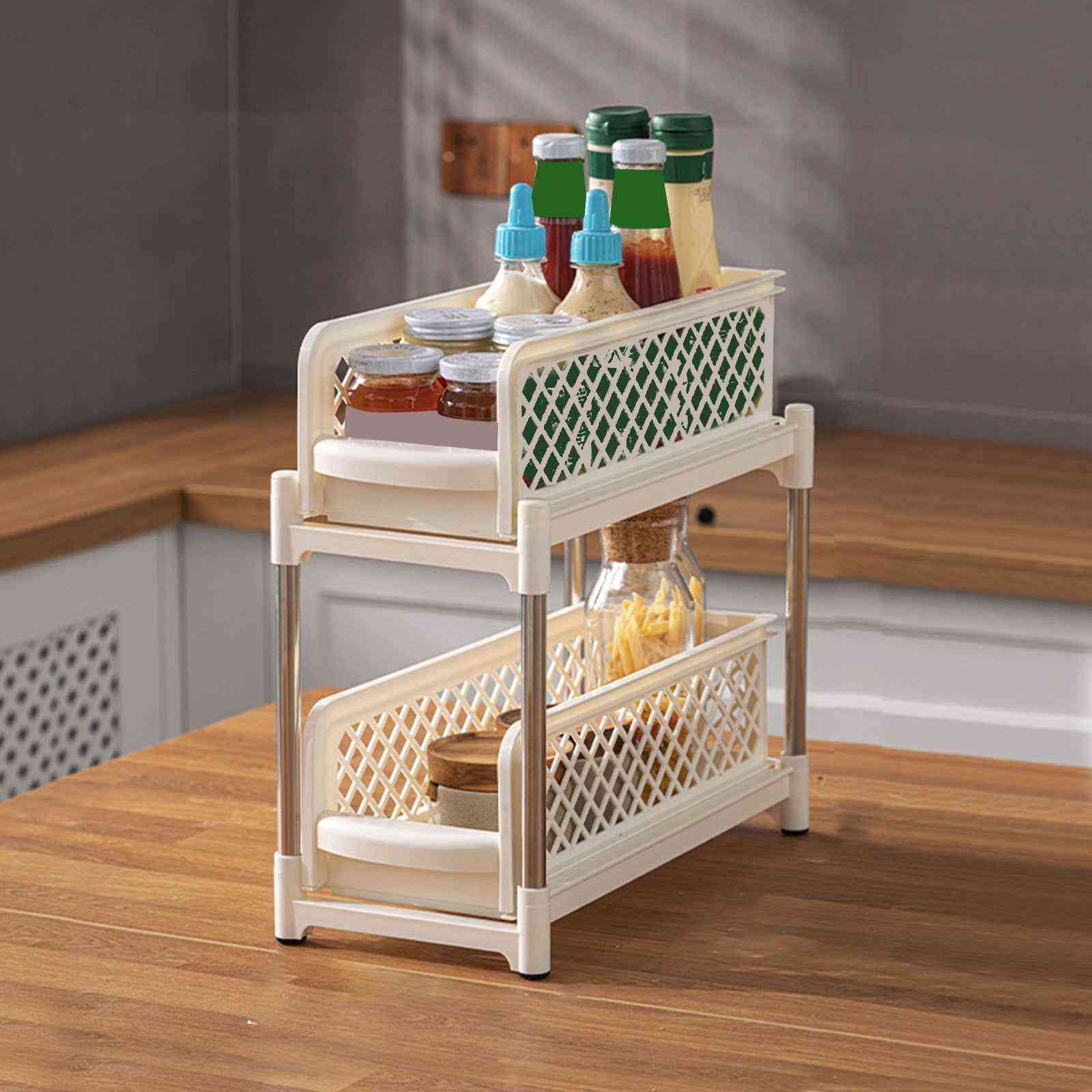 رف بطبقتين يوفر لك مساحة إضافية بدون ما ياخذ مكان كبير.
مثالي للمطبخ، الحمام أو حتى داخل الخزانة.
تصميم بفتحات تهوية حتى يحافظ على نظافة المحتويات.
تركيب سريع وسهل بدون أدوات.
حجمه عملي ومرتب ويناسب أي زاوية بالبيت.
يتوفر خدمة توصيل لكل المحافظات بغداد, العراق


**إذا كنت صاحب هذا الإعلان وتريد حذفه لأي سبب، رجاءا أرسل رسالة إلى الدعم الفني**