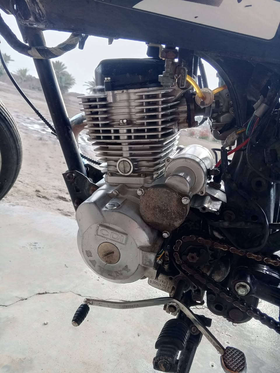 دراجه للبيع سيفان موديل 2020 دراجه مكفولة كفالة عامة بس بدون اوراق سعر 350 وبيهة  مجال رقم ***********
