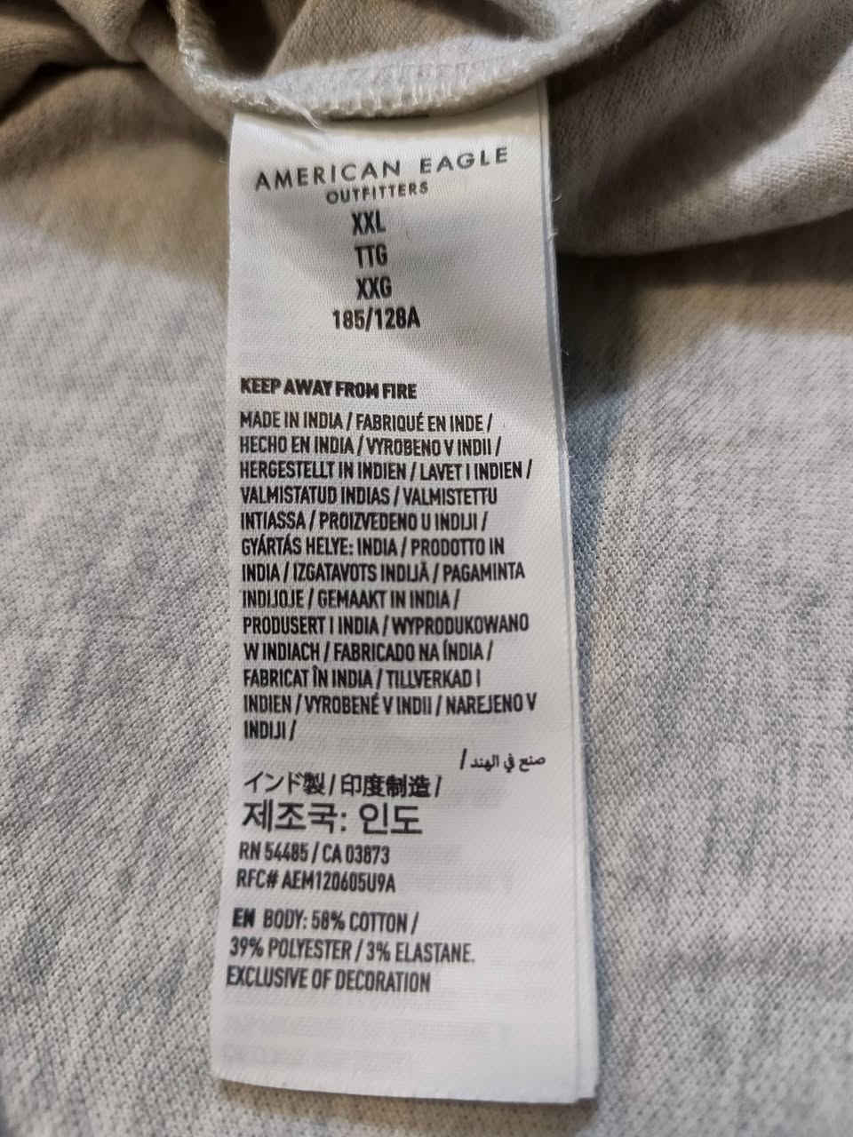 تيشيرت امريكان ايكل
اصلي نظافة ١٠٠٪
قياس XXL
قطن بااارد
السعر ٢٠ الف 
يوجد توصيل


**إذا كنت صاحب هذا الإعلان وتريد حذفه لأي سبب، رجاءا أرسل رسالة إلى الدعم الفني**