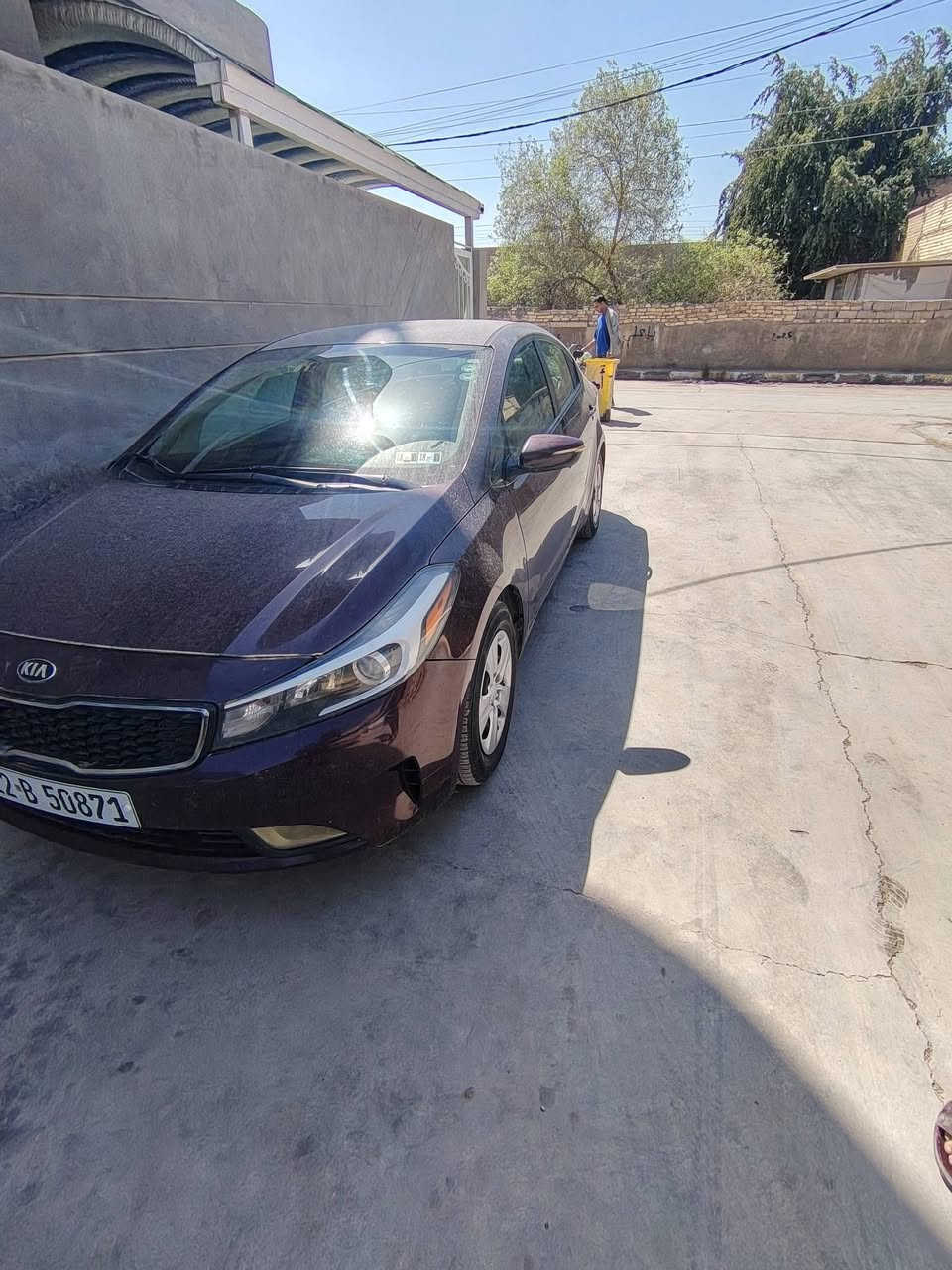 السلام عليكم كية فورتي موديل ٢٠١٨ ضررهة چاملغ ايمن  بدون دواخل وبدون أيرباك رقم أربيل مواصفات السيارة شاشة چبيرة تحكم استيرن ماشية ١٠٣ حقيقي تخم تاير حدادية جديدة تبريد ثلج مكينة ما مفتوحة السعر ١٢٣ بيعة مجال مكان السيارة بابل المسيب ***********
