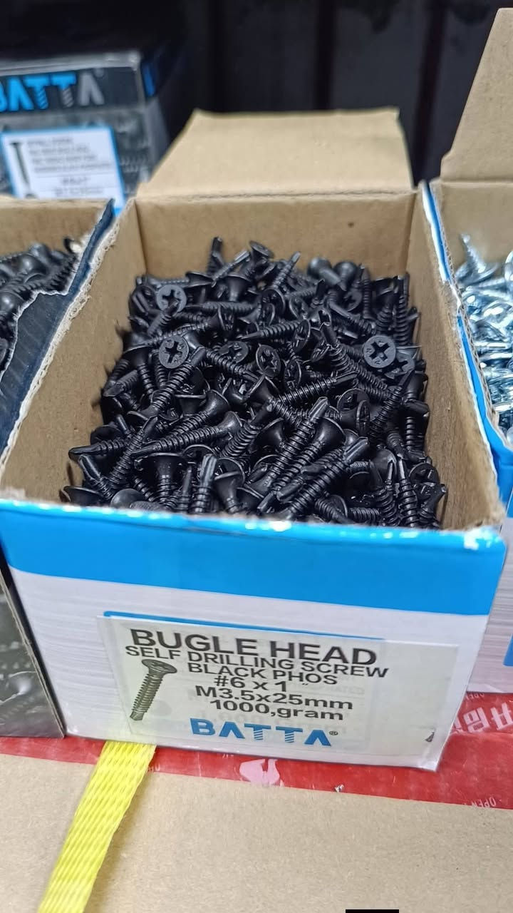 يوجد لدينا براغي اسود ناعم 1 الزيتي 
يوجد لدينا براغي كوشة جميع قياسات
يوجد لدينا براغي لقمة كل قياسات 
يوجد لدينا براغي نجمة 🌟 كل قياسات 
يوجد لدينا براغي مسح كل قياسات 
يوجد لدينا براغي أصفر 6×50 و جميع قياسات 
بسعر تنافسية و جملة عنوان الشورجة باب الاغا 
محل ياسر العبيدي.  🦁👑رقم هاتف *********** 
***********  التوصيل الجميع أنحاء العراق الحبيبة 🇮🇶
