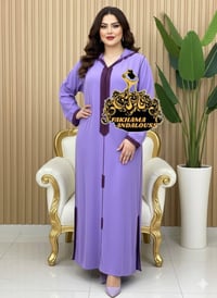 جلابية كريب • طرز معلم • مقاسات S-3XL