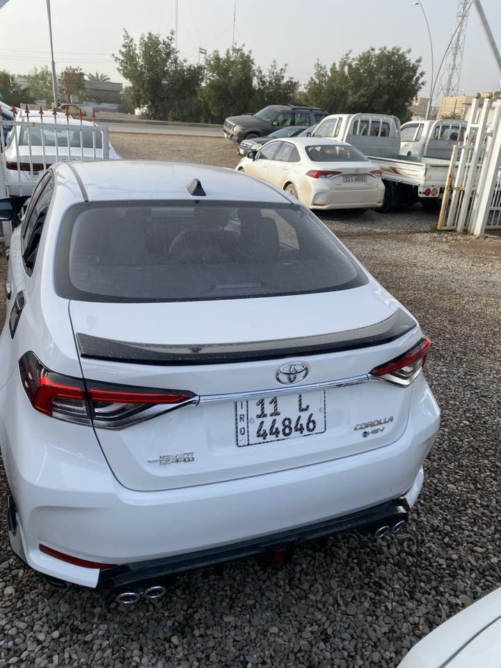 ￼￼ كورلا هايبر
￼ موديل 2025
￼ كفالة عامة
￼ سيارة معروضة معرض
￼ فول مواصفات معده كرسي كهرباء
￼ ماشية 19,000 ألف 
سعر السيارة 159 بيها مجال شي
‏العنوان بغداد الراشدية 
‏*********** الرقم بغداد والتحويل ثاني يوم سيارة باسم المعرض 
‏مواصفات معروفة بصمة فتحة تحديد مسار مثبت سرعة وصفة معروفة فول ما عدا الكرسي الكهرباء
