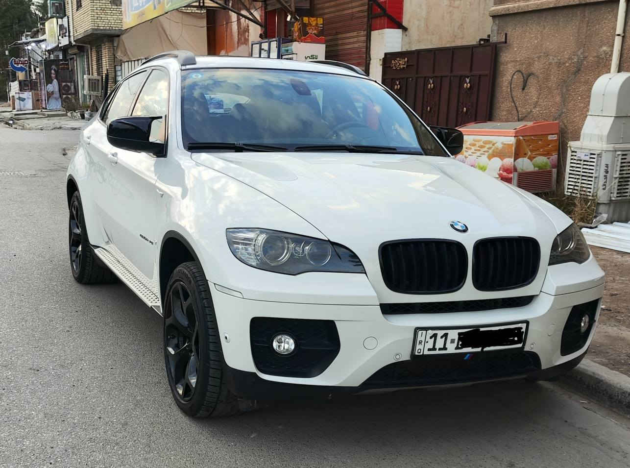 اللهم صل على محمد وآل محمد 
السلام عليكم 
BMW X6 XDRIVE 35i 
موديل 2011 
رقم بغداد باسمي 
خليجيه وكالة العروش
 محرك 35i n55
ماشيه 119 الف كيلو 
السيارة فول مواصفات بلاديه 
بوب شفط 
مري شفط 
داتشو 
داخل مشمشي 
كشنات حضن  vip
كاميرات عدد 5
بردات خلفية 
حساسات محيطيه 
تبريد ثلج +تدفئه
دخول ذكي 
بصمه عدد ٢ كومفورس مال الوكالة
سيرفس كامل فلاتر بلكات  قبق ولفات رولات قايش 
كله جديد  بورشة مهندس خالد 
تخم تاير جديد 
دشبول  مصفر بدون مسج 
مكان السياره بغداد الغزالية  أو حي الجوادين
السعر //// 205
بيع او مراوس حسب القناعة  
للتواصل واتساب 
*********** 
أبو دانيال
