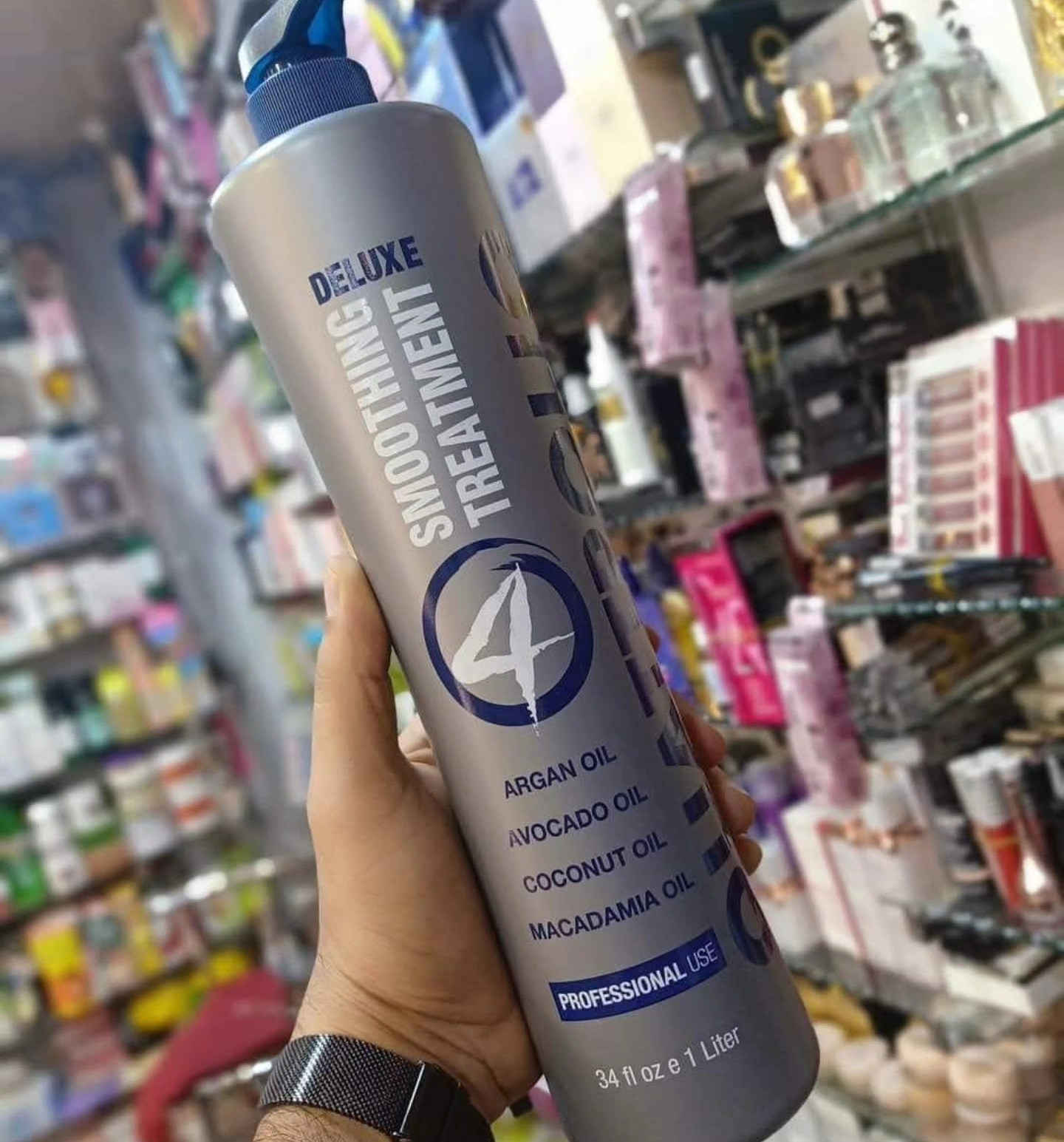 مسرح ومعالج كواترول الأمريكي الاصلي بدون أي تغيير بلون الشعر علاج وتسريح 100% يستخدم بدون كاوية علاج بارد ومع الكاوية يعطي تسريح ناعم

مناسب للشعر المطاط والمتضرر

آمن للحوامل والأطفال .

يحتوي على 4 زيوت طبيعية : زيت الأركان وجوز الهند🌹

والأفوكادو💖  والمكاديميا😍🤞

يرجع حيوية ولمعان للشعر مع نعومه لا تصدق❤️‍🔥

🚛 خدمه توصيل لجميع محافظات العراق 
رقم الهاتف: ***********
