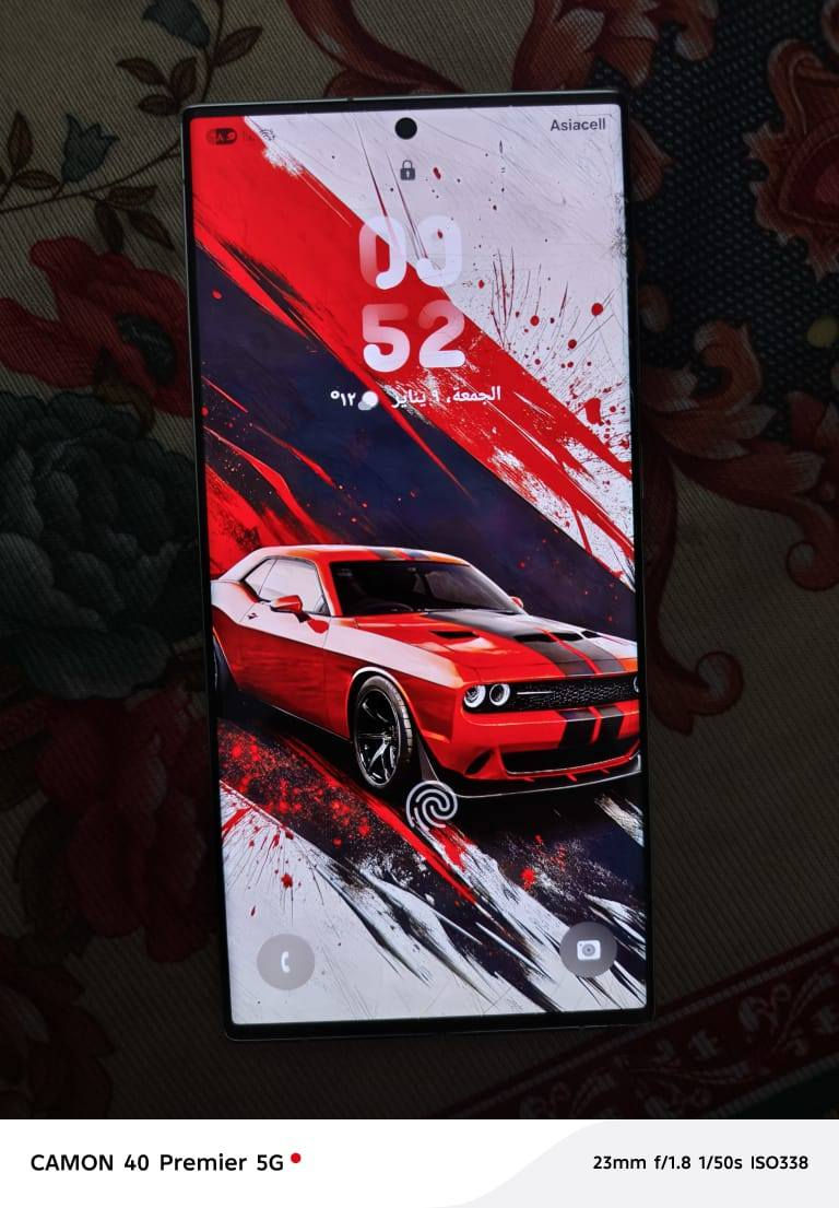 سامسونج اس 23 الترا 
ذاكرة 512 عشوائية 12 دبل سميكارت شرق اوسط عربي بطارية 5000ملي امبير 
الجهاز بي فقط الكلاس الخارجي مكسور ومماثر عالمس تكدر تبدلهة وتكدر تستخدمهة هيج ما ماثر 
للمراوس فقط بايفون 14 برو ماكس المكان بغداد العطيفية 
للاستفسار ***********
