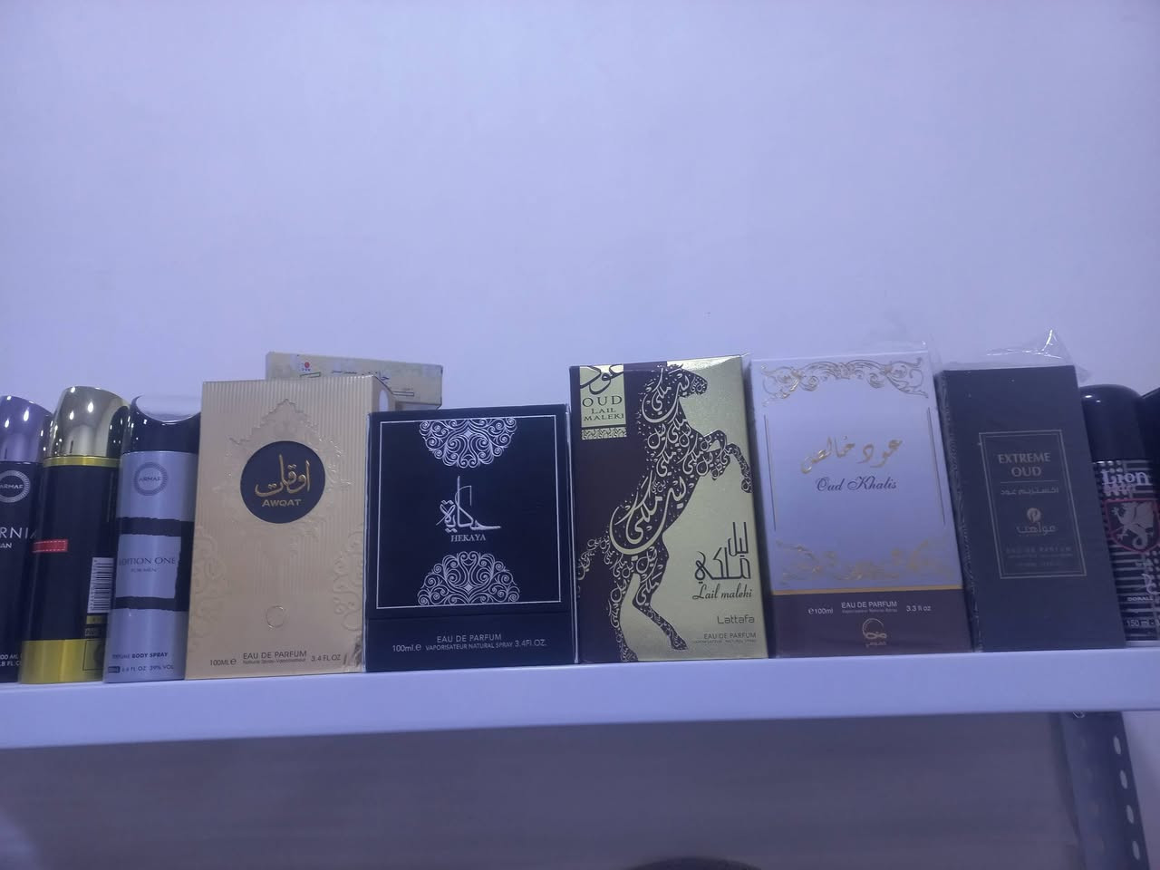 بعض من منتجات لدورا العشبية وعطور خليجية العنوان البصرة التنومة شارع اللواء قرب سيف لبيع المواد الاحتياطية للدراجات 
واتساب ***********
