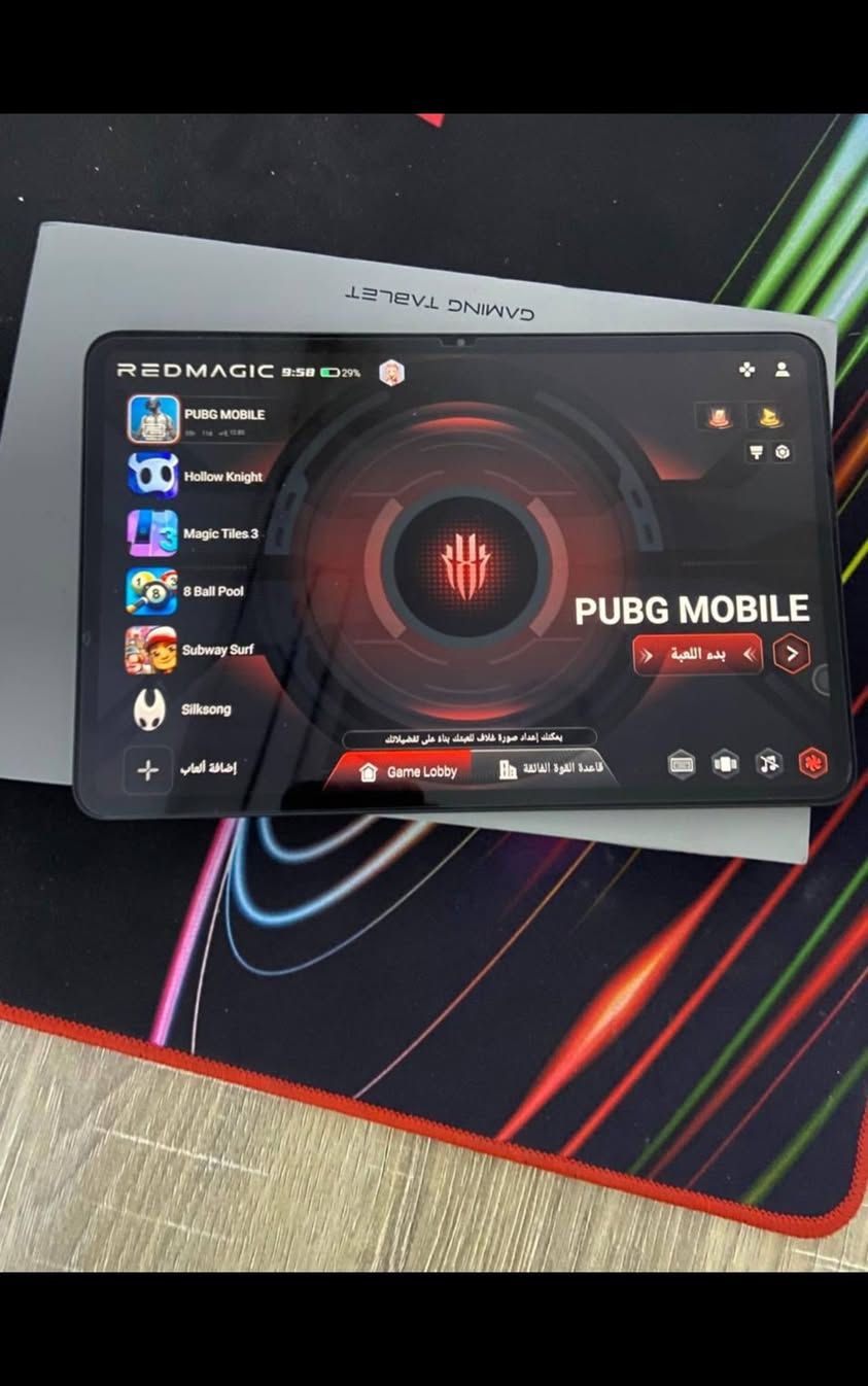 ايباد ردماجك استرا للبيع بطاريه 98 شخط ما بي بكاني بغداد سعره 650 قفل قفل قفل قفل رقمي واتساب فقط ***********
