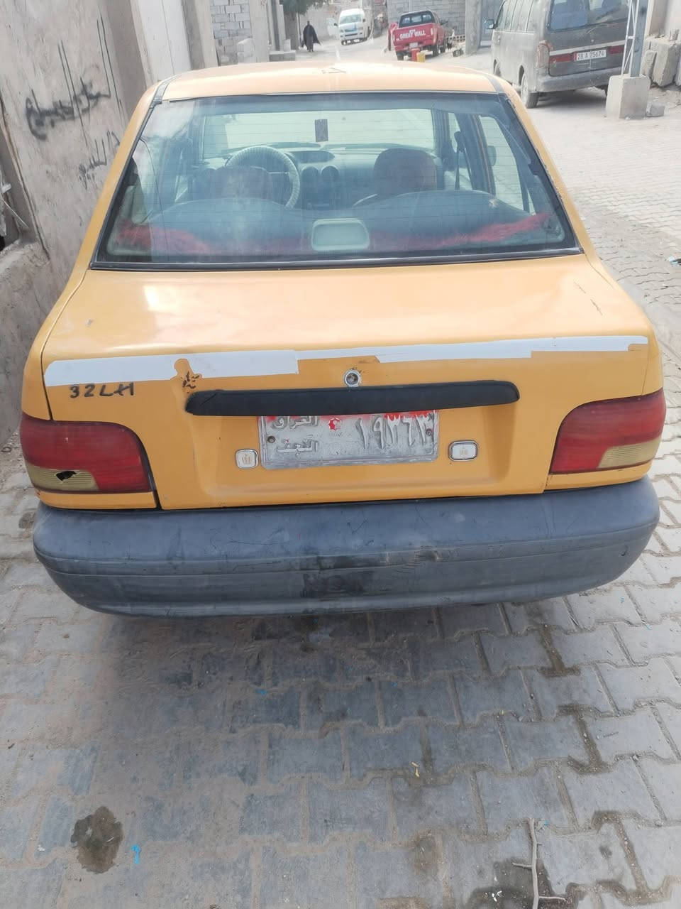 السلام عليكم للبيع سياره سايبه مديل ٢٠١٣ مكينه مشروطه كير بس رابع بي تفليتته حداديه حلوه تايرات زينات بدون راعي تكفل طلب عشار وسرقه مكان نجف سعر ٦ وراق لشراي تصال فقط مكلف بل نشر ***********
