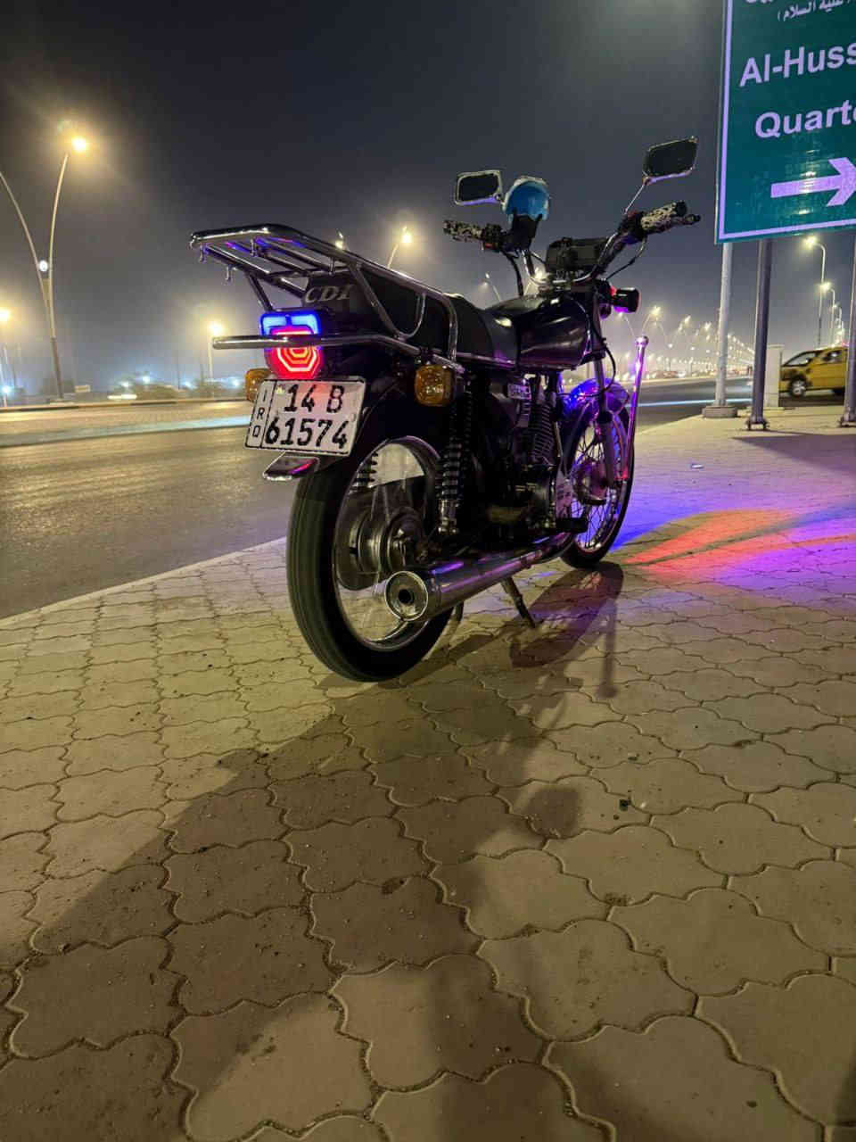 سلام عليكم دراجه ايراني للبيع تعمير 25 رقم سنويه دراجه صارله شهر من شتغلت كفاله من الف لليا مكاني بصره زبير سعر 1800 للتواصل ***********
