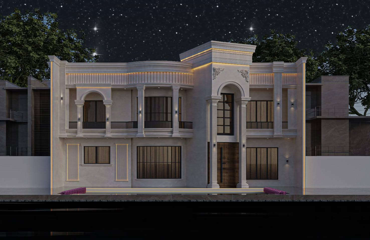 متابعينا الأعزاء نعرض لكم صور تصميم وتنفيذ واجهة بيت عرض 20  متر في محافظة - الرمادي تغليف بالكامل مرمر لامستون تركي ابيض حسب طلب الزبون للاستفسار الاتصال على الرقم
***********
اساس العمران الهندسي #
