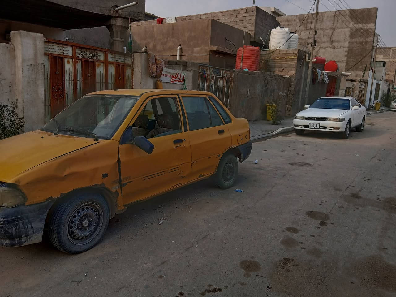 سلام عليكم سابيه البيع موديل 2011 مكينه وكير وكهربايات وحداديه جديدات وتواير والبدي شوف العين رقمه صدامي سعر 10 وبيه مجال مكاني البصره الزبير رقم ***********
