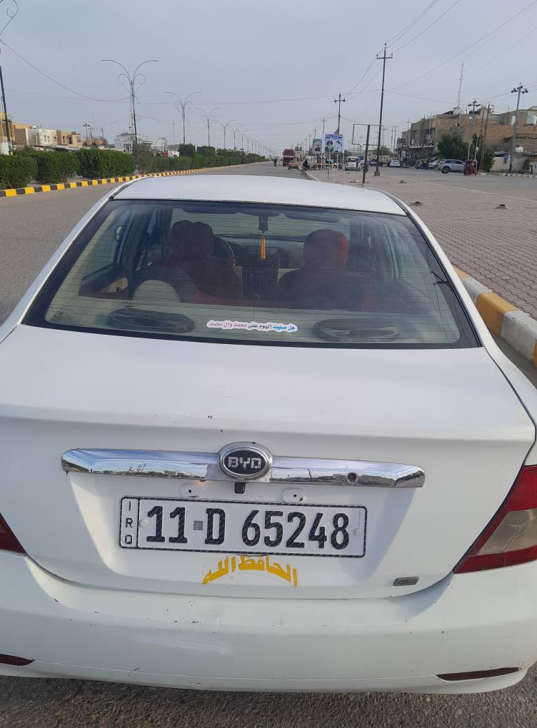 سياره بيوايدي اف٣ موديل ١١ سياره بسمي رقم دولي بغداد محرك وكير وحداديه وتبريد كله جاهز كهربائيات كله جاهز سياره حلوه ومرتبه مكينه مستيبوشي لانسر كير عادي مكاني ميسان العماره الشراي يتصل على الرقم ***********(($٥٥)) عمارة, ميسان
