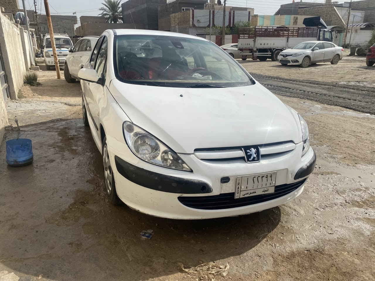 بيجو307مكفولة من صبغ وتبديل محرك وكير مكفولات حدادية جديدة كهربائيات جاهزة تخم تاير سعر 43وبي مجال ***********
