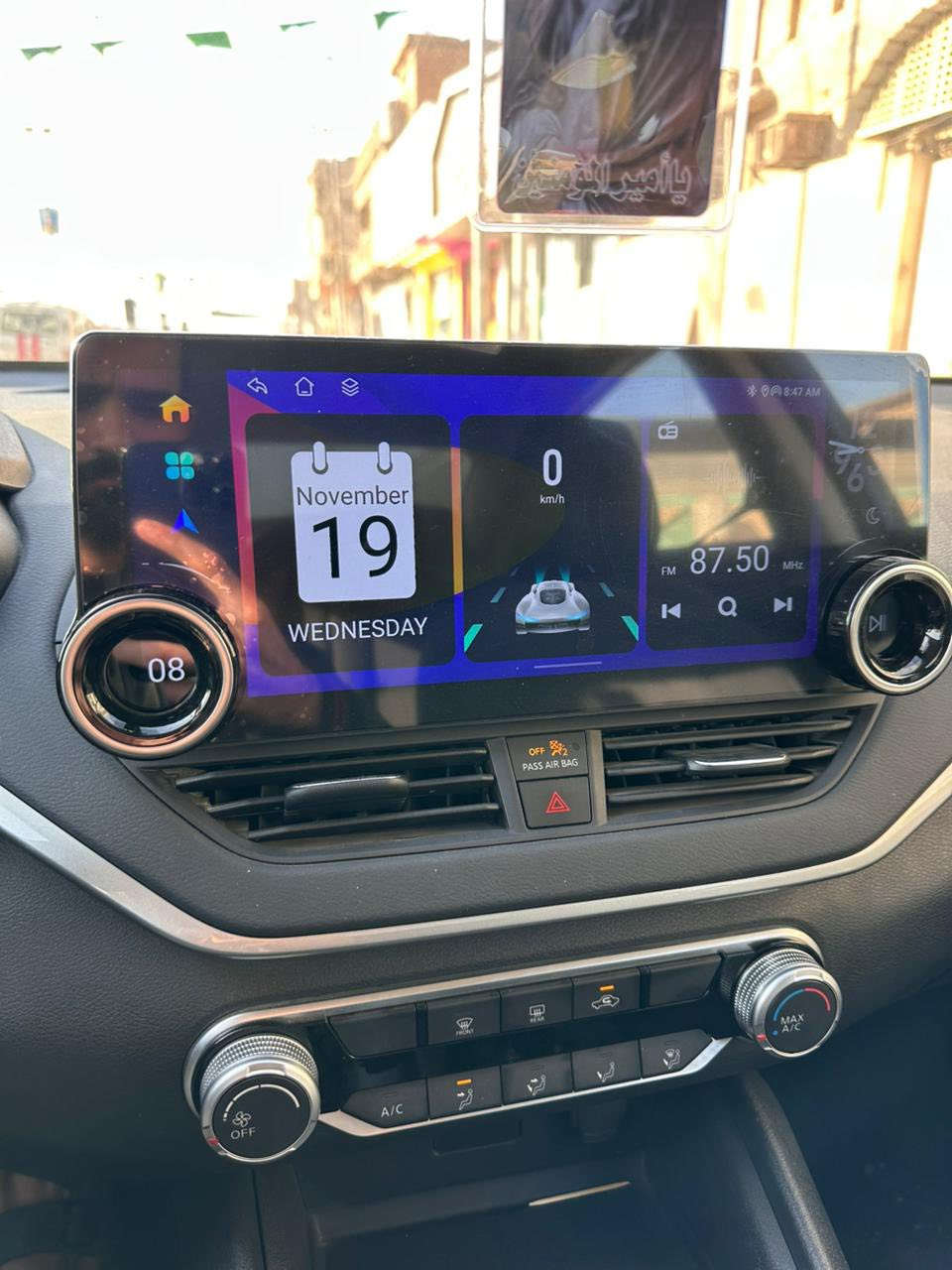 السلام عليكم…
شاشة نيسان التيما دايموند X23

فول الشاشة حجم 13 انش

كاربلي اندرويد اوتو مستخدم شي قليل 

تجي مع كامل ملحقاتها الاطار والفيش على الاصلي مال نيسان التيما بدون تحوير 

واتساب:***********
