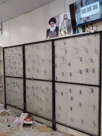 شبجه تعليك 3امتر ارتفاع 2 متر مع 100 هوك سعر 50 سله  5طوابق عرض90 سعر ...