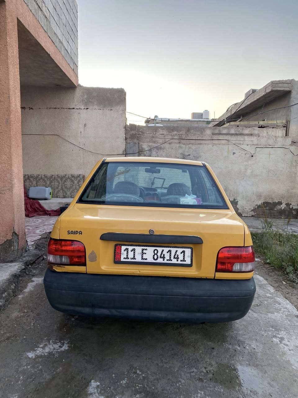 السلام عليكم 
سايبا ٢٠١٣ للبيع سياره جاهزه من كلشي ، بيها جاملغ امامي ايمن امبدل وتصليح الهلالات الخلفيه ، من كلشي كامله السياره كهربائيات وميكانيك ، نواقص السياره ( التبريد ، والشواصي عوزهن لحيم ) السعر ٢٩ وبيها مجال مكان السياره بغداد الشعب  قرب بوب الشام  . ***********
