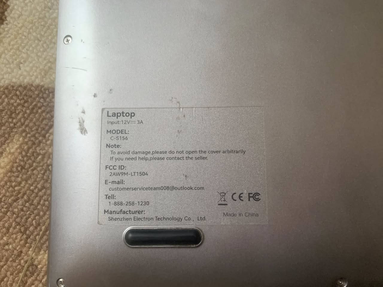 لابتوب بهاذا شكل مايشتغل ماعرف ليش سعره 45 على اول تم فحم


**إذا كنت صاحب هذا الإعلان وتريد حذفه لأي سبب، رجاءا أرسل رسالة إلى الدعم الفني**