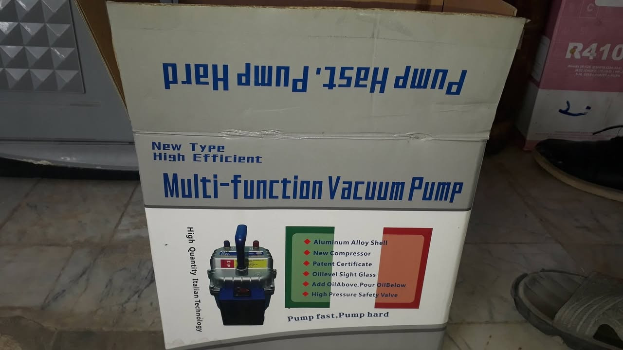 للبيع ضاغط ايطالي فاكيوم وضاغط هواء  جديد ٧٥
***********
