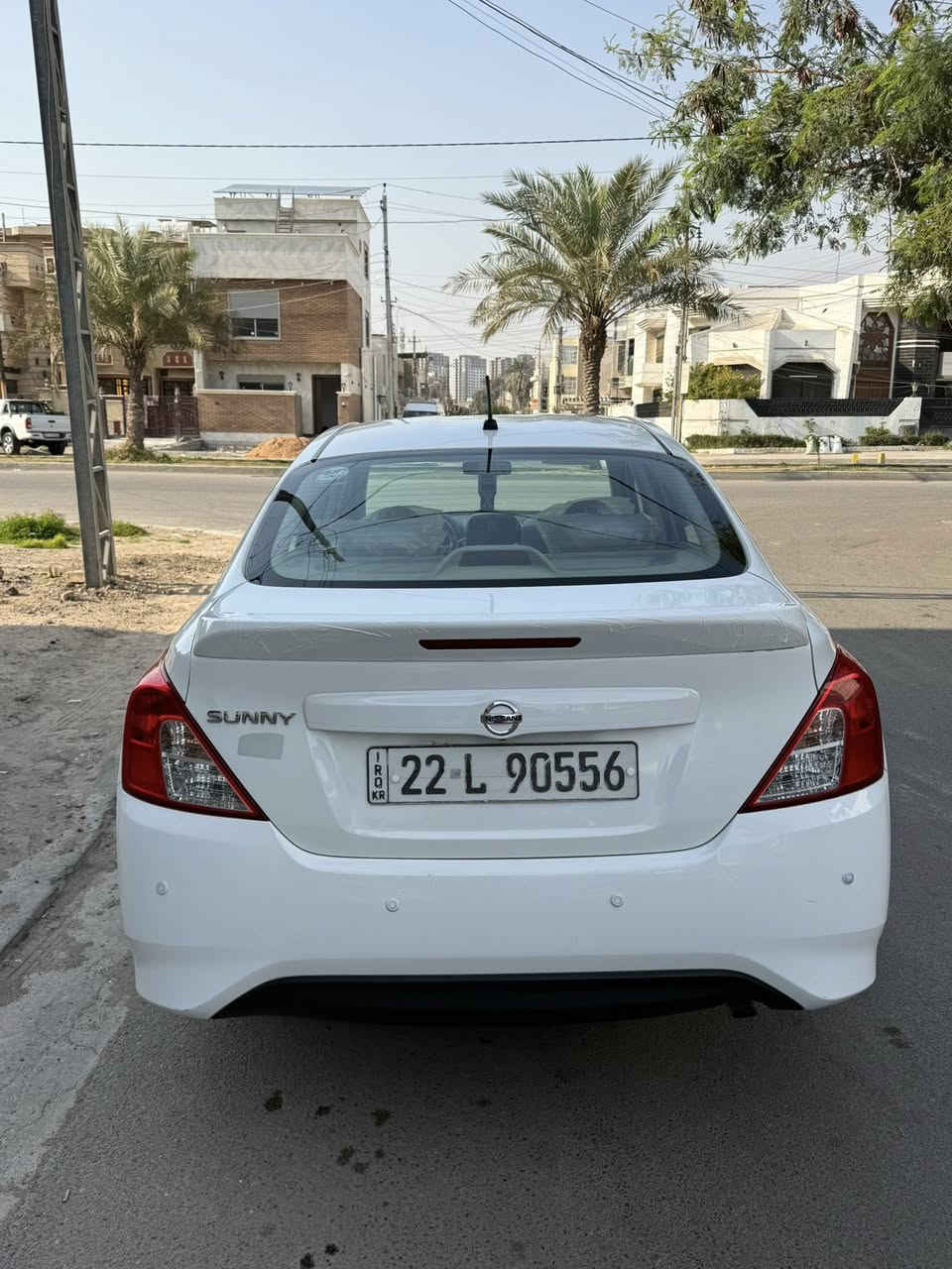 سلام عليكم 
للبيع نيسان سني 
موديل 2025 
تبريد قطعتين 
اشاير بل المري 
شاشه وكامره 
مكفوله منل الصبغ 
بيها شخطين بل الجاملغ والباب 
وتكحيل على كد شبر بل الداير مال الجاملغ الخلفي 

مكان السياره السيديه 
السعر 123 وبيها مجال بصيط 
***********
